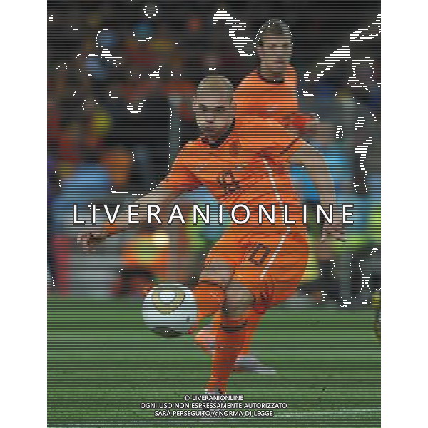 Fifa World Cup Sud Africa 2010 Match #64 Finale Johannesburg (Soccer City Stadium) - 11.07.2010 Olanda-Spagna Nella Foto:Wesley SNEIJDER /Ph.Vitez-Ag. Aldo Liverani