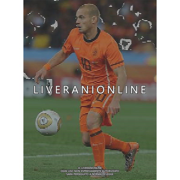 Fifa World Cup Sud Africa 2010 Match #64 Finale Johannesburg (Soccer City Stadium) - 11.07.2010 Olanda-Spagna Nella Foto:Wesley SNEIJDER /Ph.Vitez-Ag. Aldo Liverani