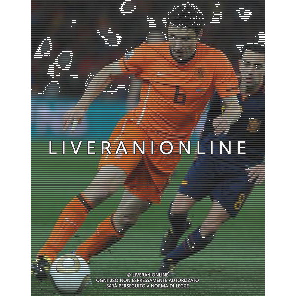 Fifa World Cup Sud Africa 2010 Match #64 Finale Johannesburg (Soccer City Stadium) - 11.07.2010 Olanda-Spagna Nella Foto:Mark VAN BOMMEL /Ph.Vitez-Ag. Aldo Liverani