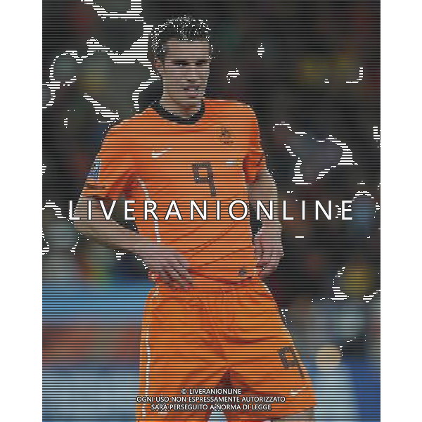 Fifa World Cup Sud Africa 2010 Match #64 Finale Johannesburg (Soccer City Stadium) - 11.07.2010 Olanda-Spagna Nella Foto:Robin VAN PERSIE /Ph.Vitez-Ag. Aldo Liverani