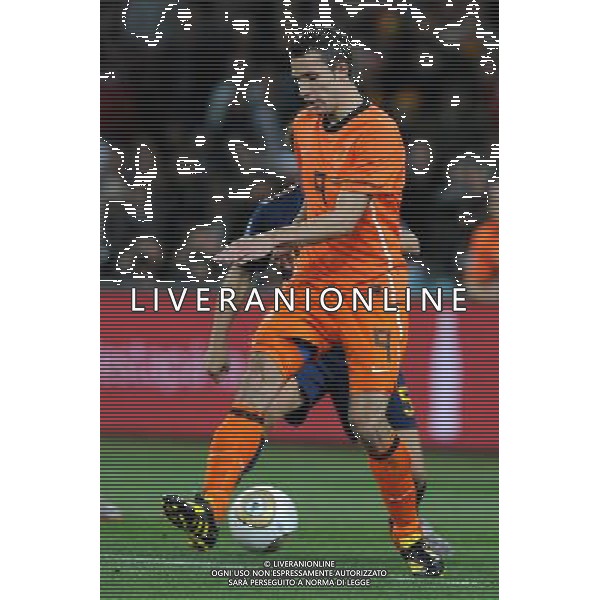 Fifa World Cup Sud Africa 2010 Match #64 Finale Johannesburg (Soccer City Stadium) - 11.07.2010 Olanda-Spagna Nella Foto:Robin VAN PERSIE /Ph.Vitez-Ag. Aldo Liverani