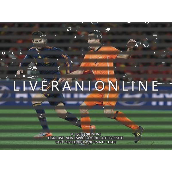 Fifa World Cup Sud Africa 2010 Match #64 Finale Johannesburg (Soccer City Stadium) - 11.07.2010 Olanda-Spagna Nella Foto:Robin VAN PERSIE /Ph.Vitez-Ag. Aldo Liverani