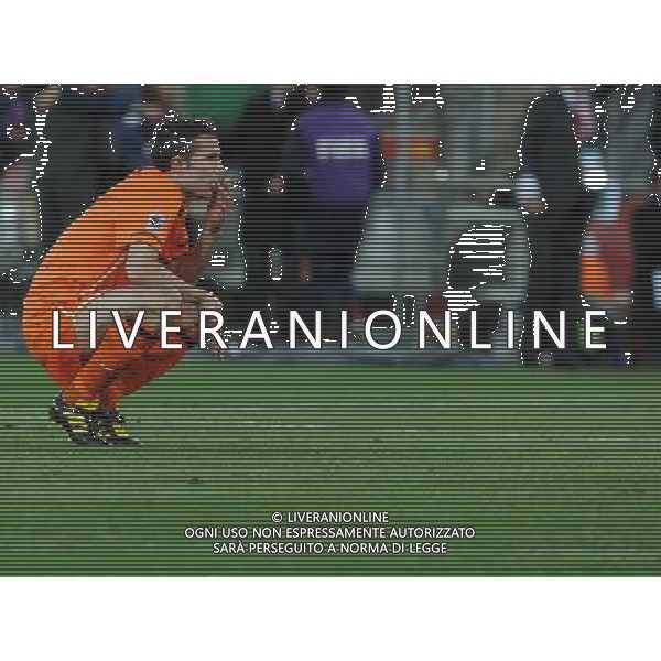 Fifa World Cup Sud Africa 2010 Match #64 Finale Johannesburg (Soccer City Stadium) - 11.07.2010 Olanda-Spagna Nella Foto:Robin VAN PERSIE /Ph.Vitez-Ag. Aldo Liverani