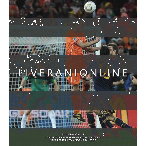 Fifa World Cup Sud Africa 2010 Match #64 Finale Johannesburg (Soccer City Stadium) - 11.07.2010 Olanda-Spagna Nella Foto:Robin VAN PERSIE /Ph.Vitez-Ag. Aldo Liverani