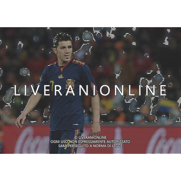 Fifa World Cup Sud Africa 2010 Match #64 Finale Johannesburg (Soccer City Stadium) - 11.07.2010 Olanda-Spagna Nella Foto:David VILLA /Ph.Vitez-Ag. Aldo Liverani