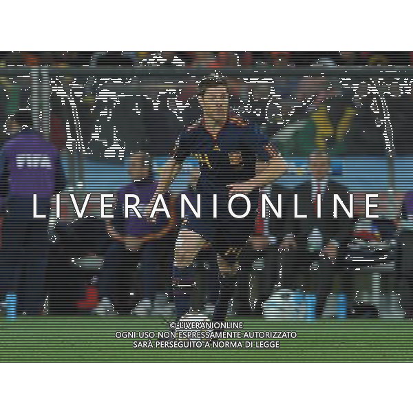 Fifa World Cup Sud Africa 2010 Match #64 Finale Johannesburg (Soccer City Stadium) - 11.07.2010 Olanda-Spagna Nella Foto:XABI ALONSO /Ph.Vitez-Ag. Aldo Liverani