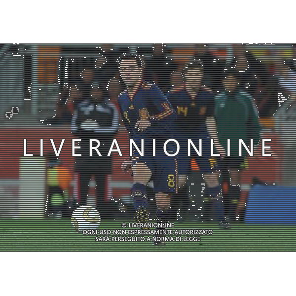 Fifa World Cup Sud Africa 2010 Match #64 Finale Johannesburg (Soccer City Stadium) - 11.07.2010 Olanda-Spagna Nella Foto:XAVI HERNANDEZ /Ph.Vitez-Ag. Aldo Liverani