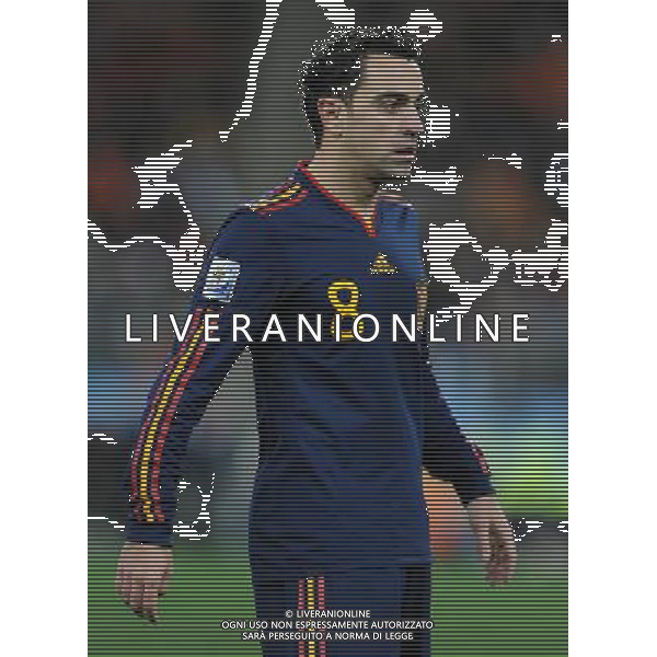 Fifa World Cup Sud Africa 2010 Match #64 Finale Johannesburg (Soccer City Stadium) - 11.07.2010 Olanda-Spagna Nella Foto:XAVI HERNANDEZ /Ph.Vitez-Ag. Aldo Liverani