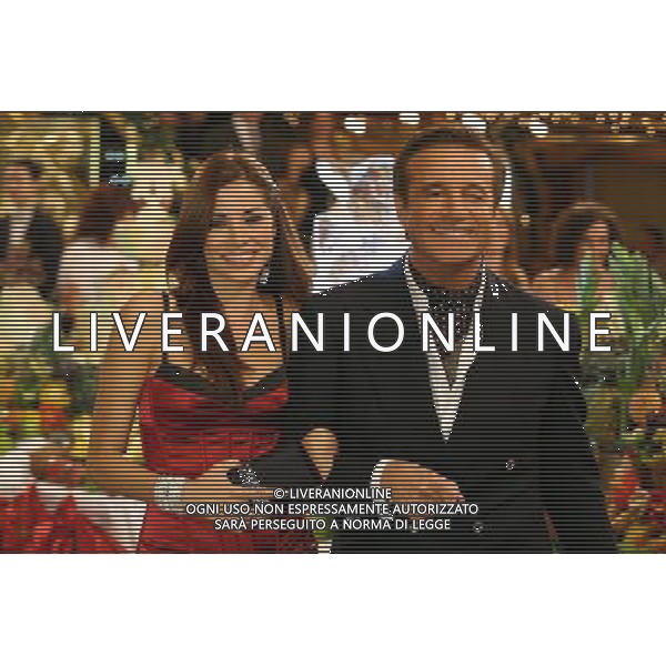 FILM\'NATALE IN CROCIERA\' NELLA FOTO Aida Yespica, Christian De Sica AG ALDO LIVERANI