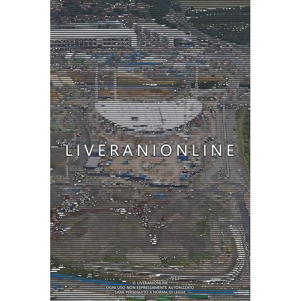 VeloPark aerial. Aerial view of the VeloPark facing east. Picture taken on 30 Jun 10 by Tom Last. London Olympic Games 2012 ©PHOTOSHOT/Agenzia Aldo Liverani Sas - ITALY ONLY - Veduta panoramica aerea del sito del Parco Olimpico, preparativi di tutte le principali sedi olimpiche dei Giochi Olimpici Olimpiadi Londra 2012