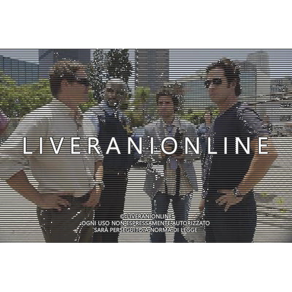 FILM Numb3rs 6 stagione 2010 NELLA FOTO Dylan Bruno, Alimi Ballard, David Krumholtz, Rob Morrow AG ALDO LIVERANI