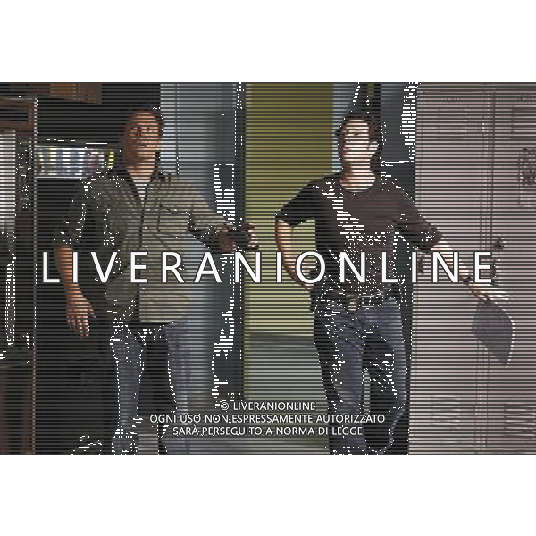 FILM Numb3rs 6 stagione 2010 NELLA FOTO Dylan Bruno- Rob Morrow AG ALDO LIVERANI