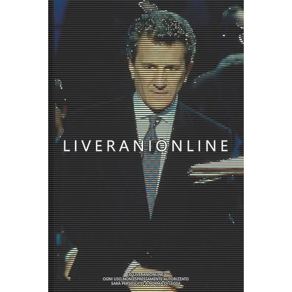TRASMISSIONE TELEVISIVAÒ ITT Ò1991 NELLA FOTO MINO DAMATO AG ALDO LIVERANI