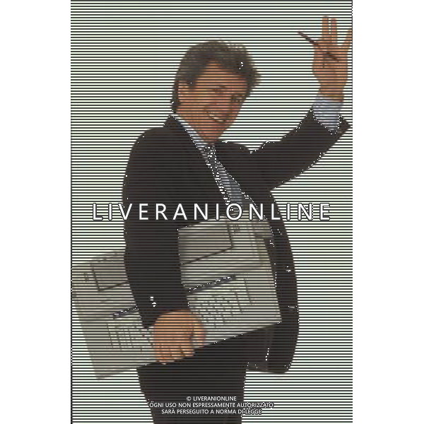 TRASMISSIONE TELEVISIVA ITT 1991 NELLA FOTO MINO DAMATO AG ALDO LIVERANI