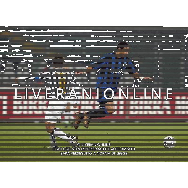 torino 40/02/2004 coppa italia andata semifinale juventus - inter nella foto adriano leite ribeiro ag aldo liverani/venezia