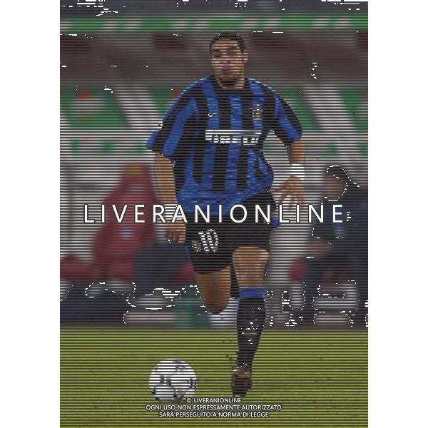 torino 40/02/2004 coppa italia andata semifinale juventus - inter nella foto adriano leite ribeiro ag aldo liverani/venezia