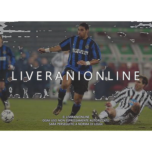 torino 40/02/2004 coppa italia andata semifinale juventus - inter nella foto adriano leite ribeiro ag aldo liverani/venezia