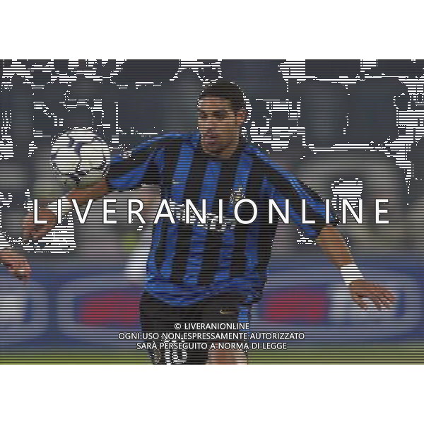 torino 40/02/2004 coppa italia andata semifinale juventus - inter nella foto adriano leite ribeiro ag aldo liverani/venezia