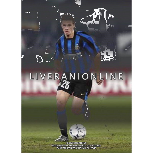 torino 40/02/2004 coppa italia andata semifinale juventus - inter nella foto pasquale giovanni ag aldo liverani/venezia