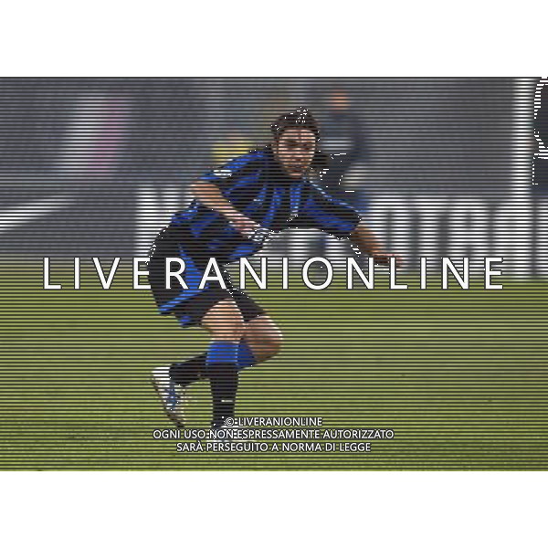 torino 40/02/2004 coppa italia andata semifinale juventus - inter nella foto recoba alvaro ag aldo liverani/venezia