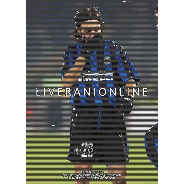 torino 40/02/2004 coppa italia andata semifinale juventus - inter nella foto recoba alvaro ag aldo liverani/venezia