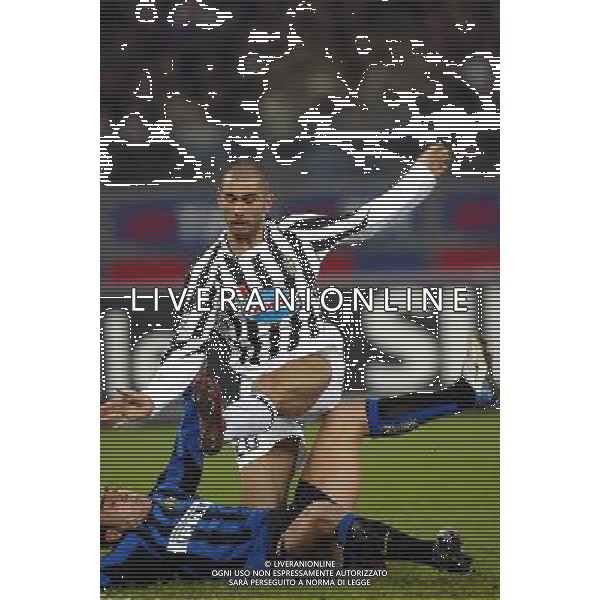torino 40/02/2004 coppa italia andata semifinale juventus - inter nella foto di vaio marco ag aldo liverani/venezia