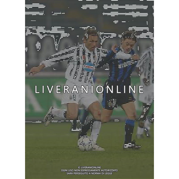 torino 40/02/2004 coppa italia andata semifinale juventus - inter nella foto juliano mark ag aldo liverani/venezia