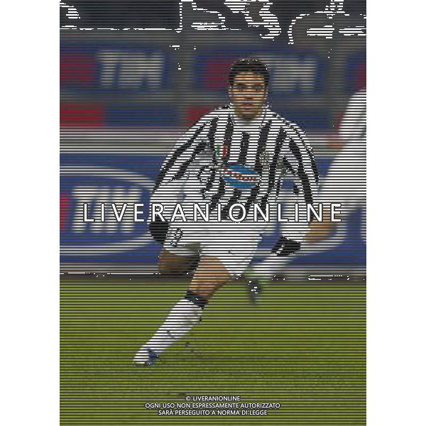 torino 40/02/2004 coppa italia andata semifinale juventus - inter nella foto miccoli fabrizio ag aldo liverani/venezia