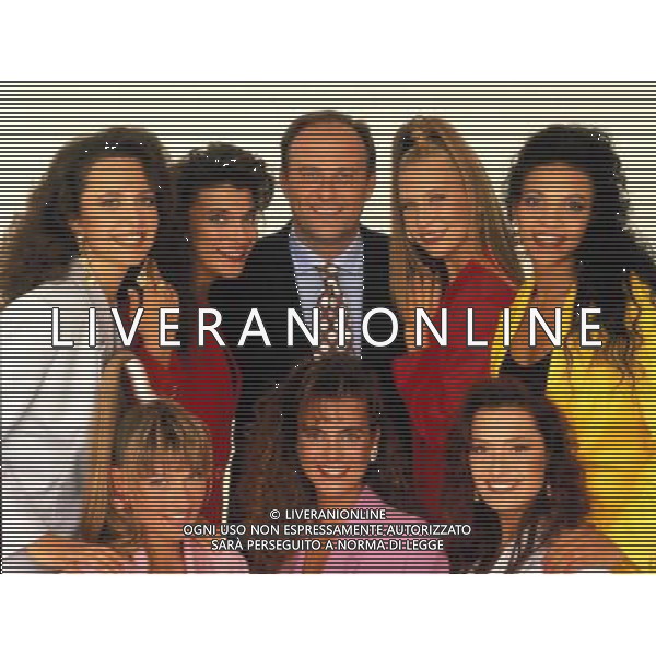 TRASMISSIONE TELEVISIVA\'ORE12\' NELLA FOTO GERRY SCOTTI AG ALDO LIVERANI