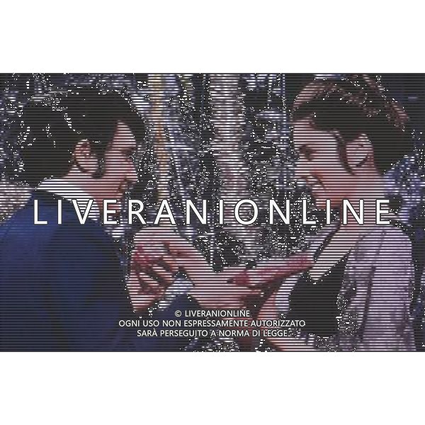 FILM\'MEZZANOTTE D\'AMORE\' NELLA FOTO ROMINA POWER-ALBANO CARRISI AG ALDO LIVERANI