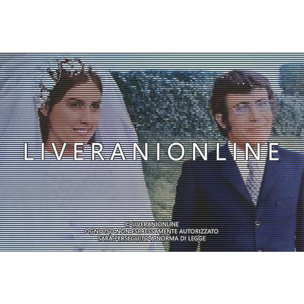 FILM\'MEZZANOTTE D\'AMORE\' NELLA FOTO ROMINA POWER-ALBANO CARRISI AG ALDO LIVERANI