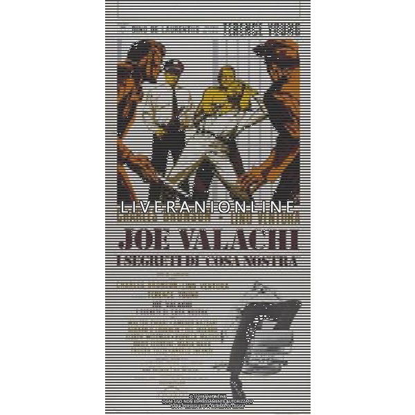 FILM\'JOE VALACHI\' NELLA FOTO LOCANDINA AG ALDOL IVERANI