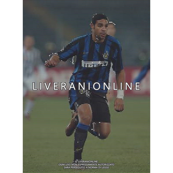 TORINO 04/02/04 SEMIFINALE TIM CUP 2003/04 JUVENTUS - INTER nella foto adriano leite ribeiro ph gigi arcaini/ag.aldo liverani