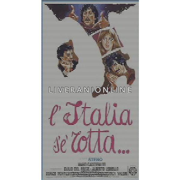 FILM L\'ITALIA S\'E ROTTA 1976 NELLA FOTO LOCANDINA AG ALDO LIVERANI