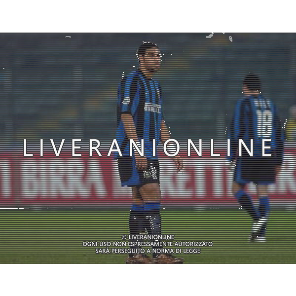 TORINO 04/02/04 SEMIFINALE TIM CUP 2003/04 JUVENTUS - INTER nella foto adriano leite ribeiro ph gigi arcaini/ag.aldo liverani