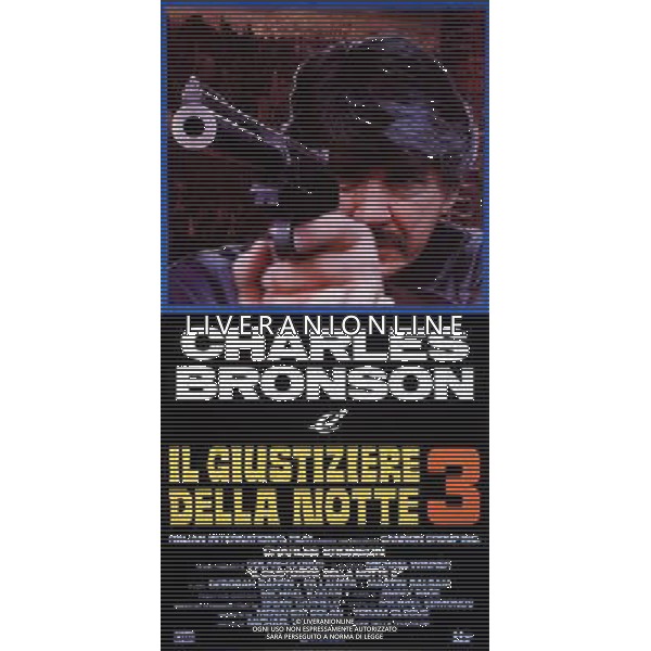 FILM\'Il giustiziere della notte 3\' NELLA FOTO LOCANDINA AG ALDOL IVERANI