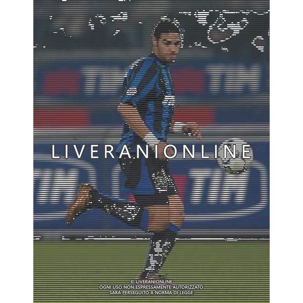 TORINO 04/02/04 SEMIFINALE TIM CUP 2003/04 JUVENTUS - INTER nella foto adriano leite ribeiro ph gigi arcaini/ag.aldo liverani