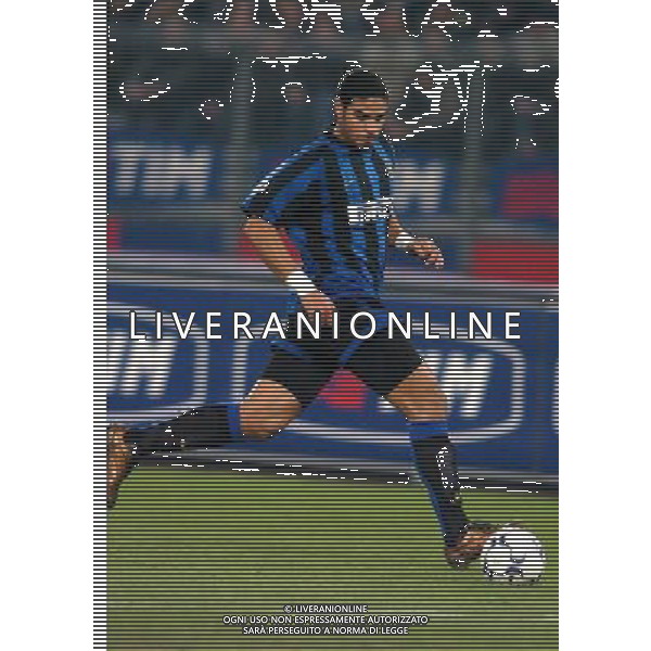 TORINO 04/02/04 SEMIFINALE TIM CUP 2003/04 JUVENTUS - INTER nella foto adriano leite ribeiro ph gigi arcaini/ag.aldo liverani