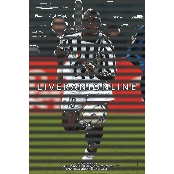 TORINO 04/02/04 SEMIFINALE TIM CUP 2003/04 JUVENTUS - INTER nella foto appiah stephen ph gigi arcaini/ag.aldo liverani