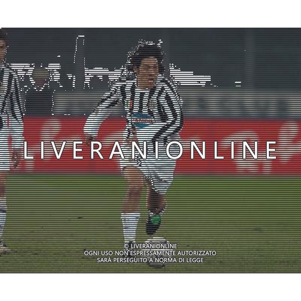 TORINO 04/02/04 SEMIFINALE TIM CUP 2003/04 JUVENTUS - INTER nella foto camoranesi mauro ph gigi arcaini/ag.aldo liverani