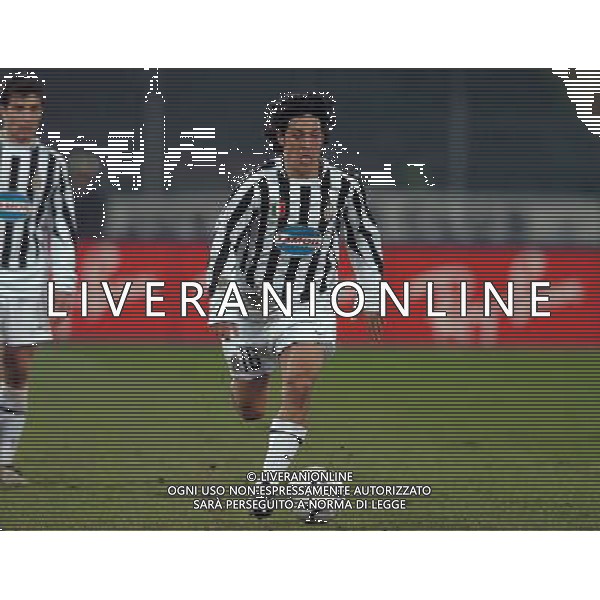 TORINO 04/02/04 SEMIFINALE TIM CUP 2003/04 JUVENTUS - INTER nella foto camoranesi mauro ph gigi arcaini/ag.aldo liverani