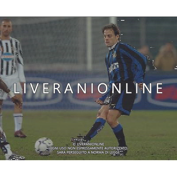 TORINO 04/02/04 SEMIFINALE TIM CUP 2003/04 JUVENTUS - INTER nella foto farinos francisco ph gigi arcaini/ag.aldo liverani