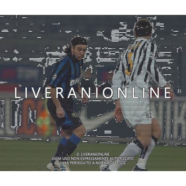 TORINO 04/02/04 SEMIFINALE TIM CUP 2003/04 JUVENTUS - INTER nella foto recoba alvaro ph gigi arcaini/ag.aldo liverani
