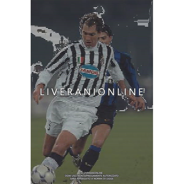 TORINO 04/02/04 SEMIFINALE TIM CUP 2003/04 JUVENTUS - INTER nella foto tudor igor ph gigi arcaini/ag.aldo liverani