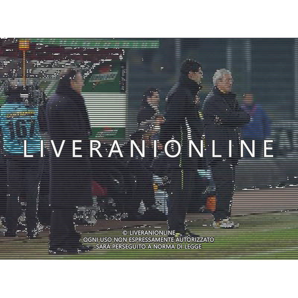 TORINO 04/02/04 SEMIFINALE TIM CUP 2003/04 JUVENTUS - INTER nella foto zaccheroni alberto e lippi marcello ph gigi arcaini/ag.aldo liverani