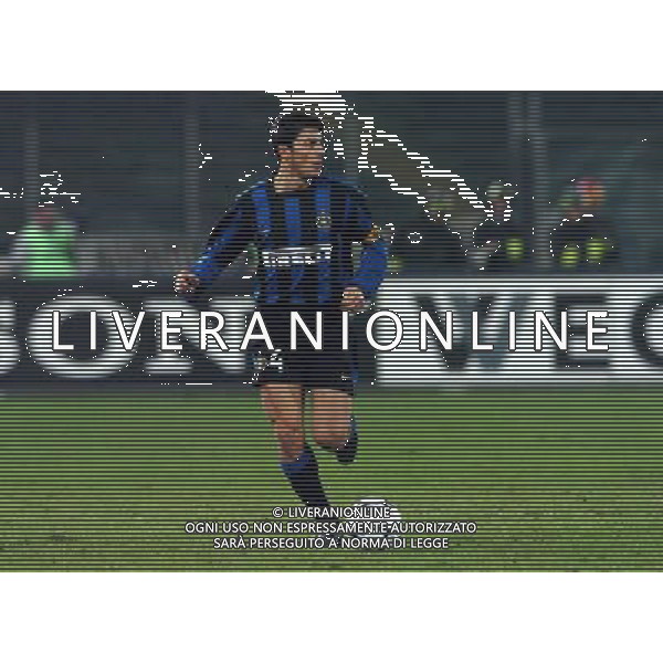 TORINO 04/02/04 SEMIFINALE TIM CUP 2003/04 JUVENTUS - INTER nella foto zanetti javier ph gigi arcaini/ag.aldo liverani