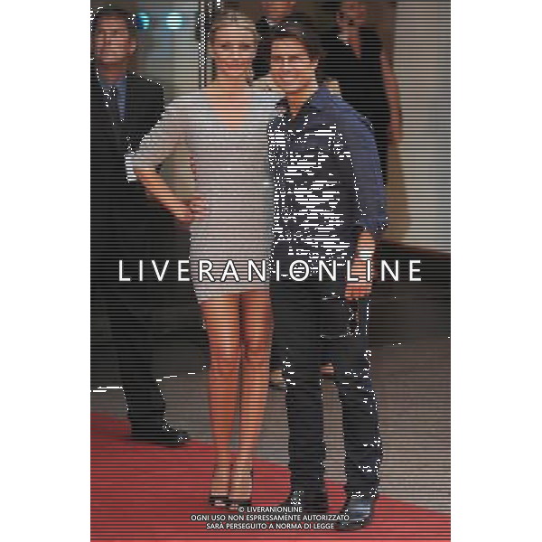 Pic Shows: Tom Cruise and Cameron Diaz at the premier of \'Knight and Day\' held at the Odeon, Leicester Square, London. Londra premiere del film \'Knight And Day\' nella piazza Odeon Leicester ©photoshot/ALDO LIVERANI
