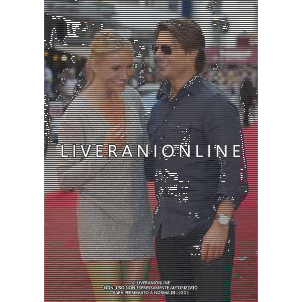 Tom Cruise and Cameron Diaz attend the UK Film Premiere of Knight And Day at Odeon Leicester Square in London on the July 22nd, 2010. Londra premiere del film \'Knight And Day\' nella piazza Odeon Leicester ©photoshot/ALDO LIVERANI