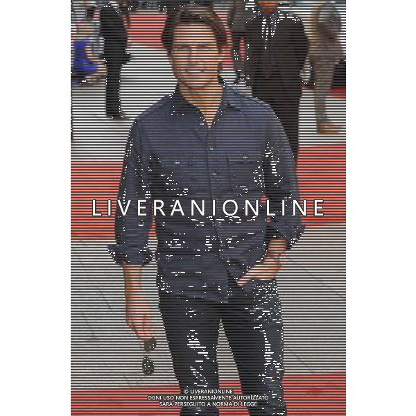 Tom Cruise attends the UK Film Premiere of Knight And Day at Odeon Leicester Square in London on the July 22nd, 2010. Londra premiere del film \'Knight And Day\' nella piazza Odeon Leicester ©photoshot/ALDO LIVERANI