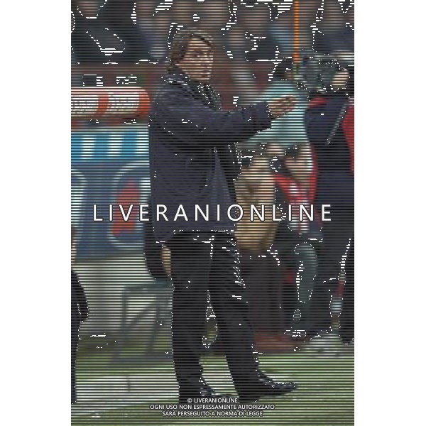 MILANO 5/2/2004 COPPA ITALIA TIM MILAN-LAZIO NELLA FOTO ROBERTO MANCINI FOTO LIVERNI/AG ALDO LIVERANI